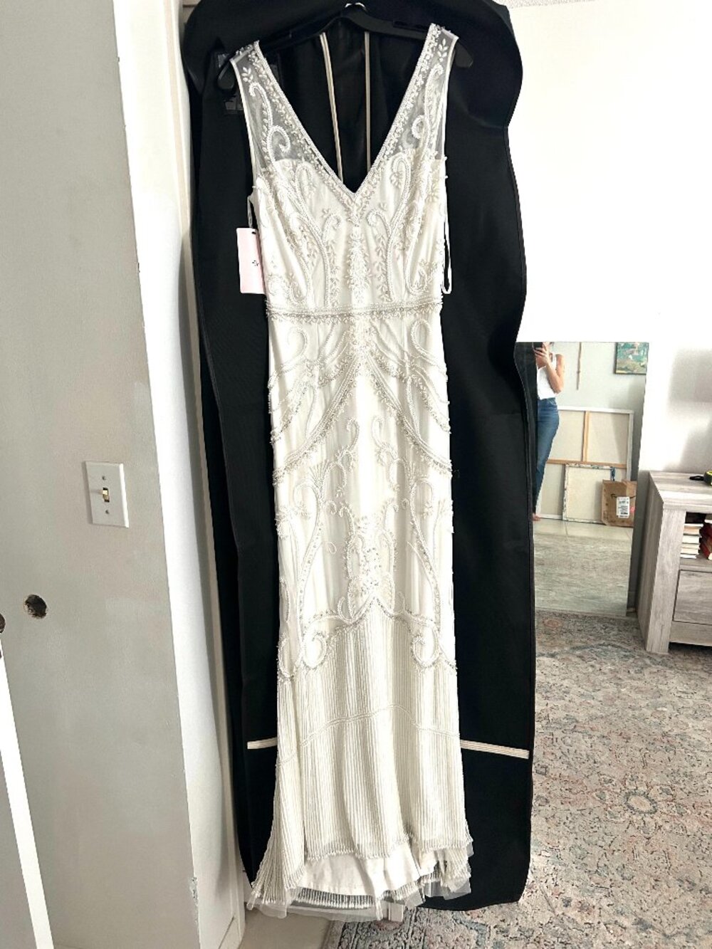 BHLDN Wedding Gown Beaded